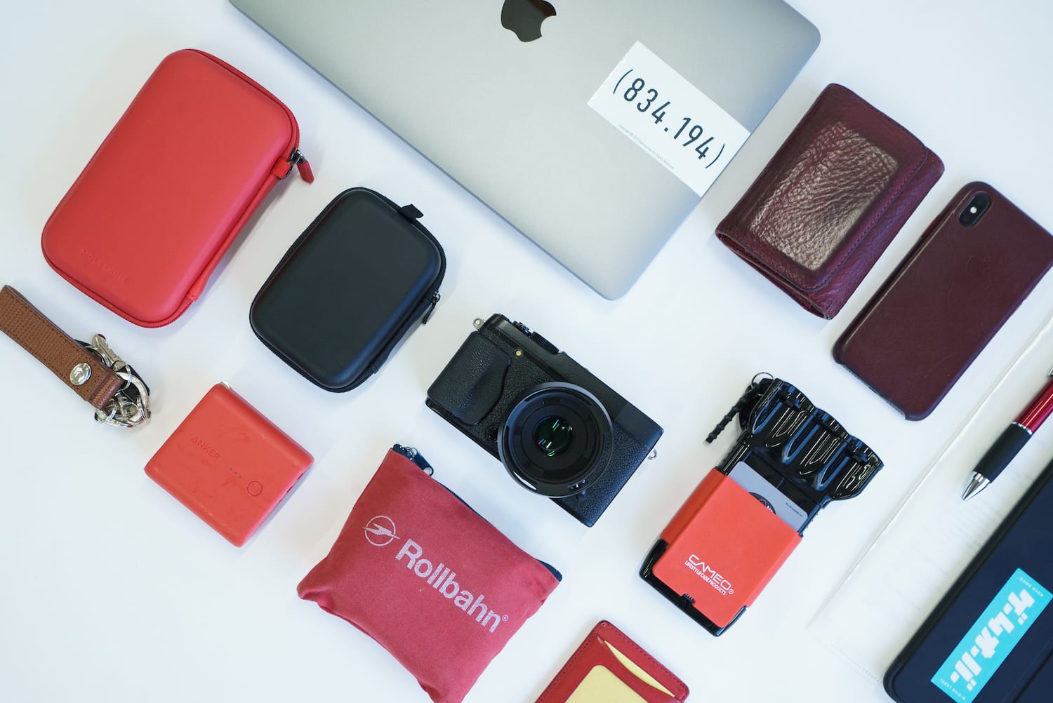 カバンの中身 ― 2019 Winter