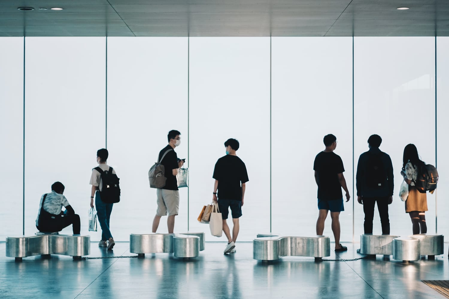 海の見える駅・日立駅