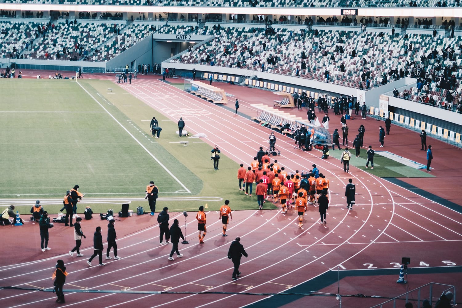 高校サッカー選手権準決勝 高川学園 vs 青森山田