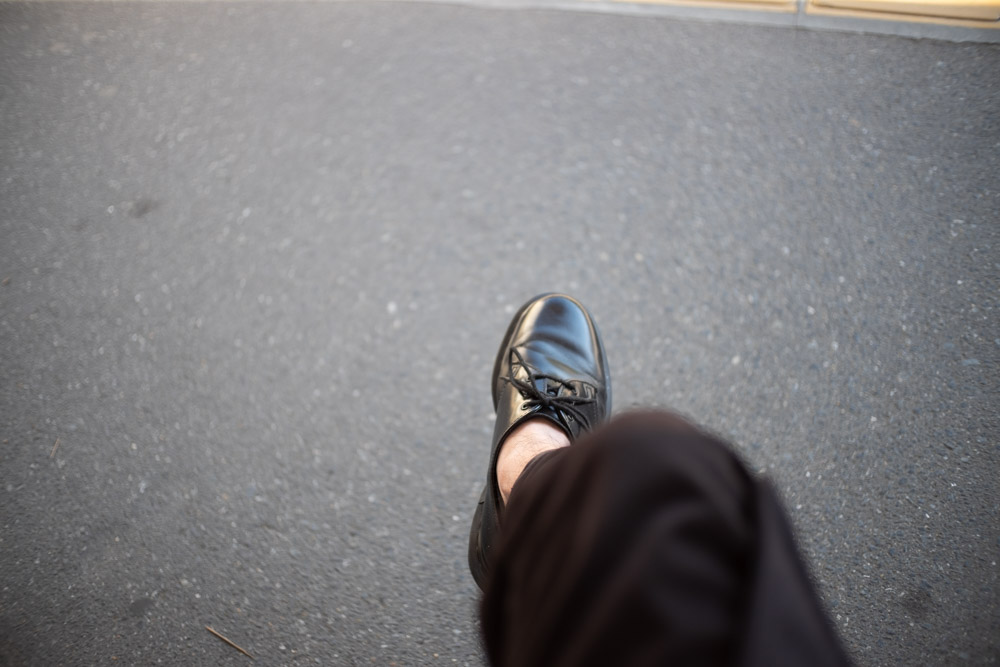 新しいカメラを持って