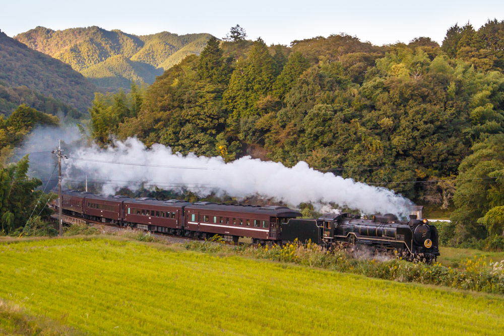 初秋 SLやまぐち号