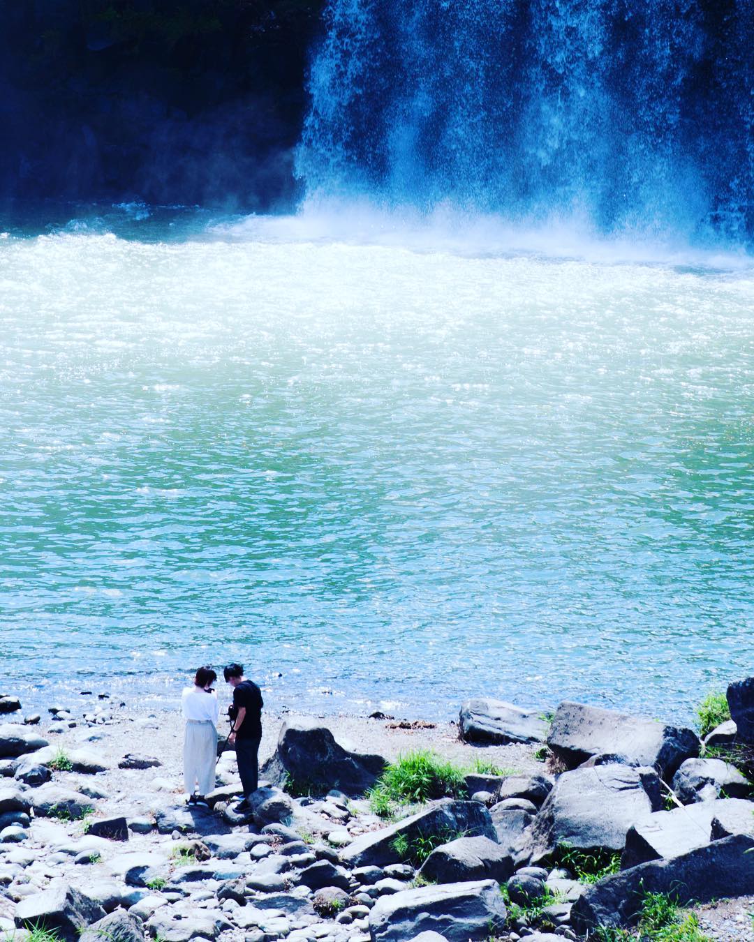 東洋のナイアガラ ― 原尻の滝